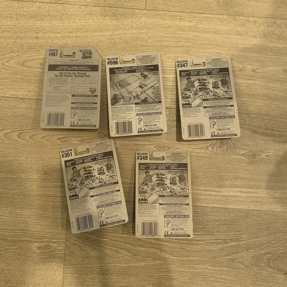 Hot Wheels Lot Of 5 Pontiac And Power Cars Diecast 1:64 NIB